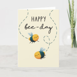 bee puns birthday