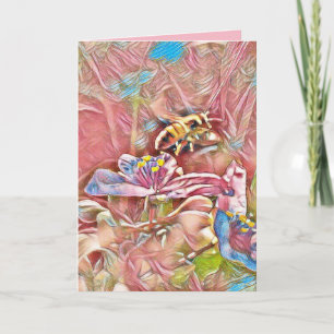 BEE BIRTHDAY CARD