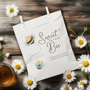 Bee Birthday  Favor Bag