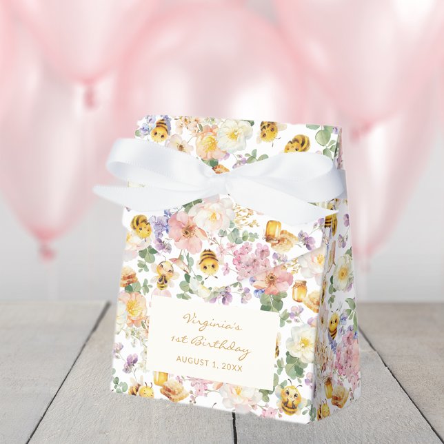 Bee Birthday Favor Boxes (Bee Birthday Favor Boxes
)