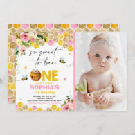 Bee Birthday Invitation Honey Bee Birthday Party