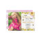 Bee birthday yellow pink floral sunflowers photo