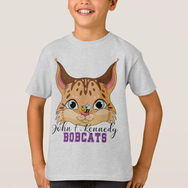 Bee Bobcat Tee (Front)