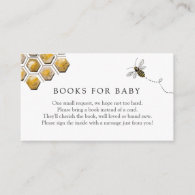 Bee Books for Baby Enclosure Card