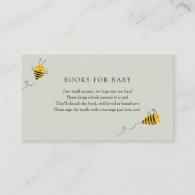 Bee Books for Baby insert card