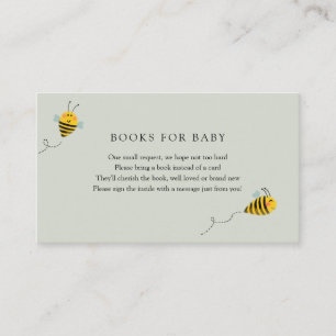 Bee Books for Baby insert card