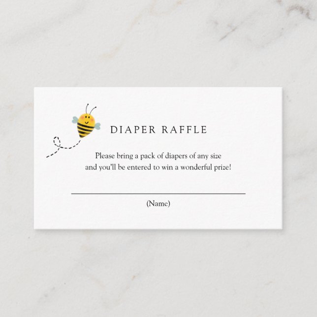 Bee Books for Baby insert card (Front)