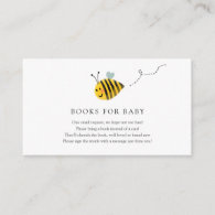 Bee Books for Baby insert card