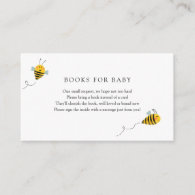 Bee Books for Baby insert card