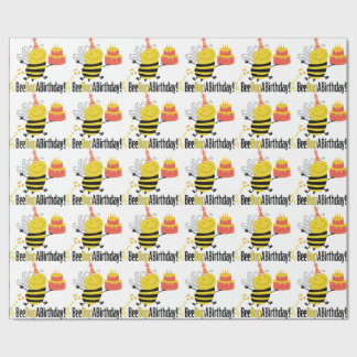 Bee Bop A Birthday Wrapping Paper