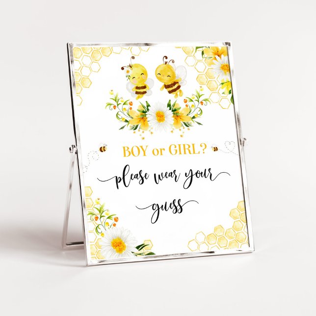 Bee boy or girl please wear your guess sign (Creator Uploaded)