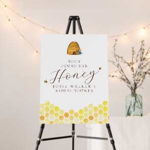Bee Bridal Shower Foam Board