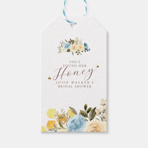 Bee Bridal Shower Gift Tags