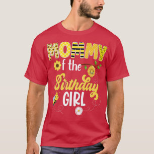 Bee Bumblebee Girl Birthday Hive Sweet 1st Party M T-Shirt