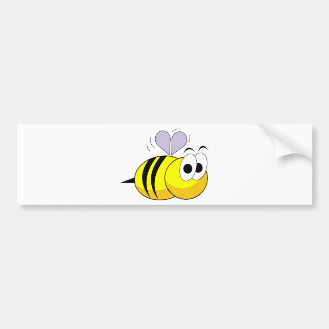 Bee Bumper Sticker (Front)