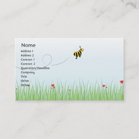 Bee - Business Business Card
