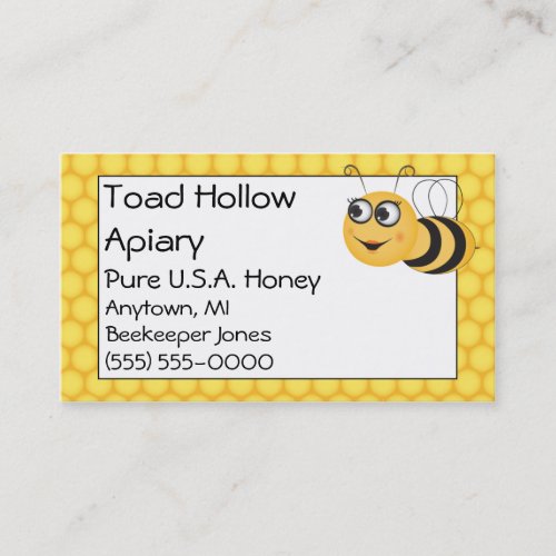 Bee Business Card Templates