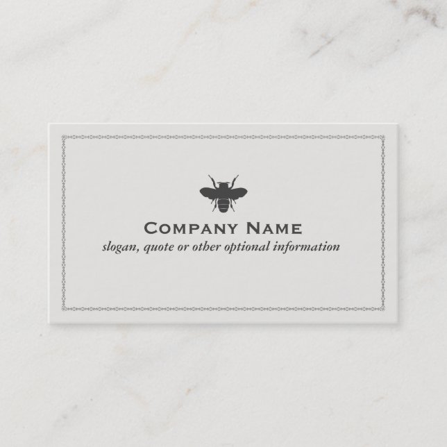 Bee Business Card (Front)