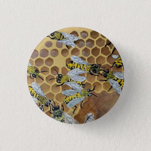 bee     button