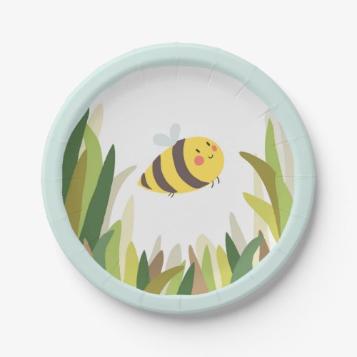Bee Buzz Bug Insect Paper Plate Outdoor Party