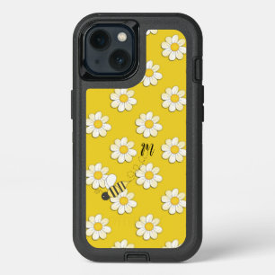 Bee Buzzing Daisies iPhone 13 Case