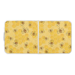 Bee Buzzing Honey Bees Cute  Beer Pong Table