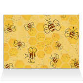 Bee Buzzing Honey Bees Cute  Cards (Inside Horizontal (Top))