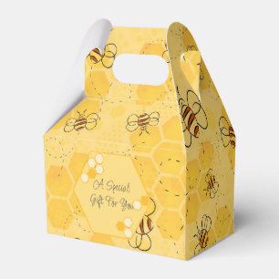 Bee Buzzing Honey Bees Cute Favor Boxes