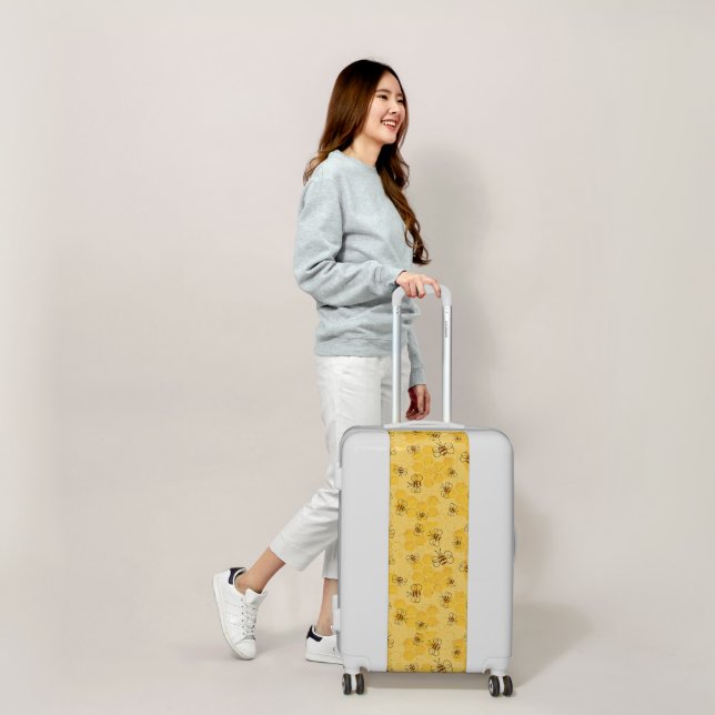 Bee Buzzing Honey Bees Cute  Luggage (Scale)