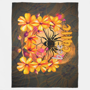 Bee, caffe fleece blanket