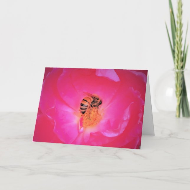 Bee, card (Front)