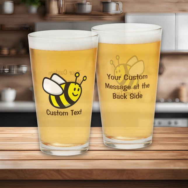 Bee Cartoon Glass (Creator Uploaded)