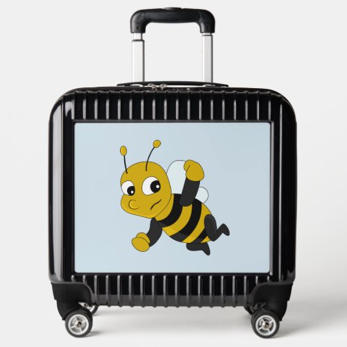 Bee cartoon luggage
