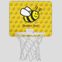 Bee Cartoon Mini Basketball Hoop