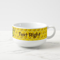 Bee Cartoon Soup Mug