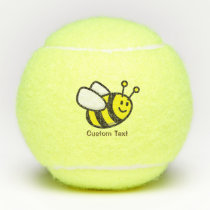 Bee Cartoon Tennis Balls