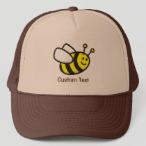 Bee cartoon trucker hat