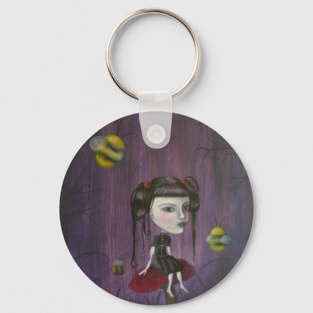 Bee-Chain Keychain (Front)