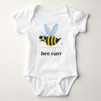 Bee character with mustache sunglasses Bee Easy