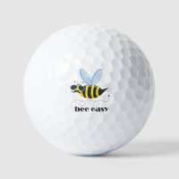 Bee character with mustache sunglasses Bee Easy