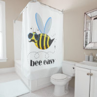 Bee character with mustache sunglasses Bee Easy