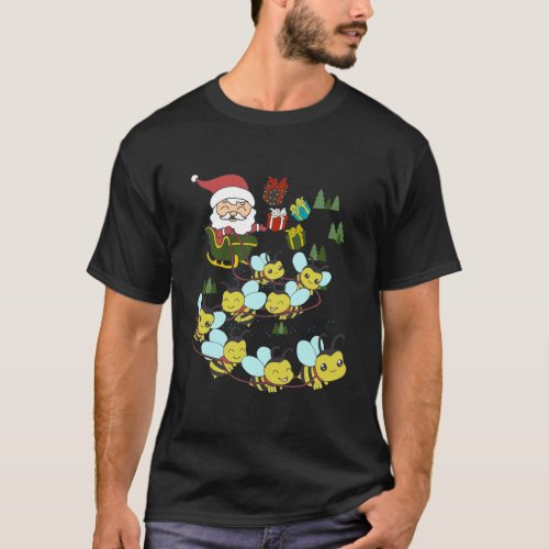 Bee Christmas T_Shirt