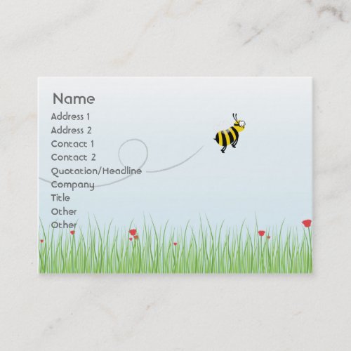Bee - Chubby Business Cards