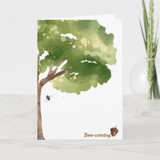 Bee-coming Card (Front)