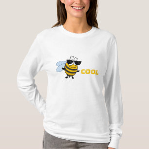 Bee Cool Funny Trendy Bee Customizable Girl's T-Shirt