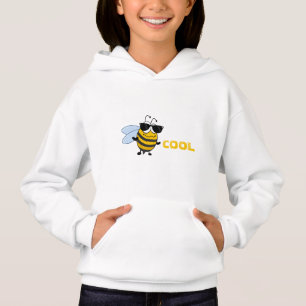 Bee Cool   Funny Trendy Bee Customizable Kid's Hoodie