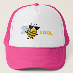 Bee Cool   Funny Trendy Bee Customizable Trucker Hat