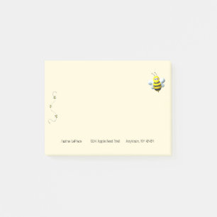 Bee Cool With Custom Text Post-it Notes