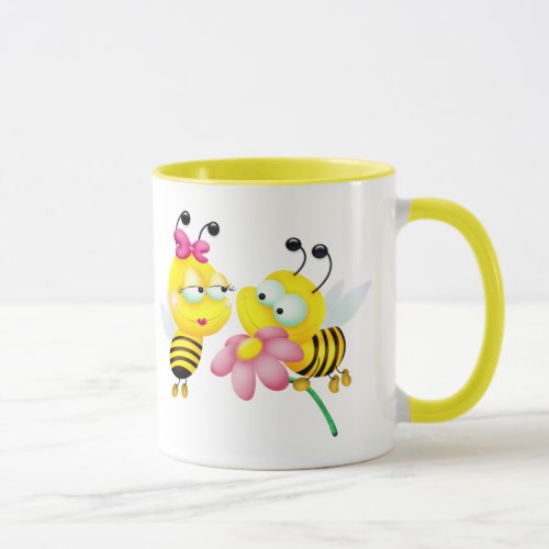 BEE COUPLE IN LOVE MUG