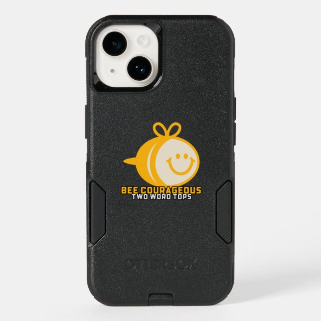 Bee Courageous T.W.T Phone Case (Back)